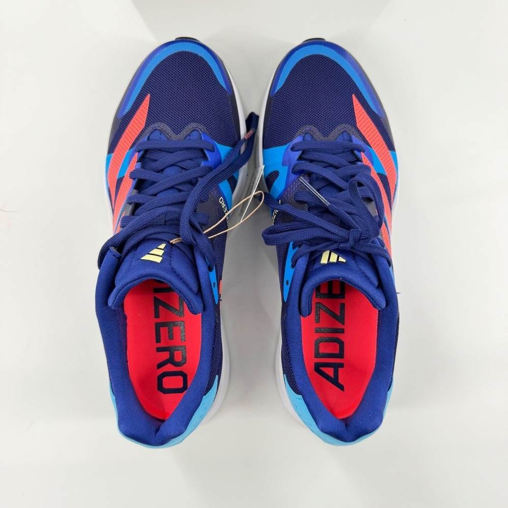 Adidas Adizero RC 4 M Mens Running Shoes GZ0181 Blue Orange Size 8 NEW Box - Picture 5 of 9